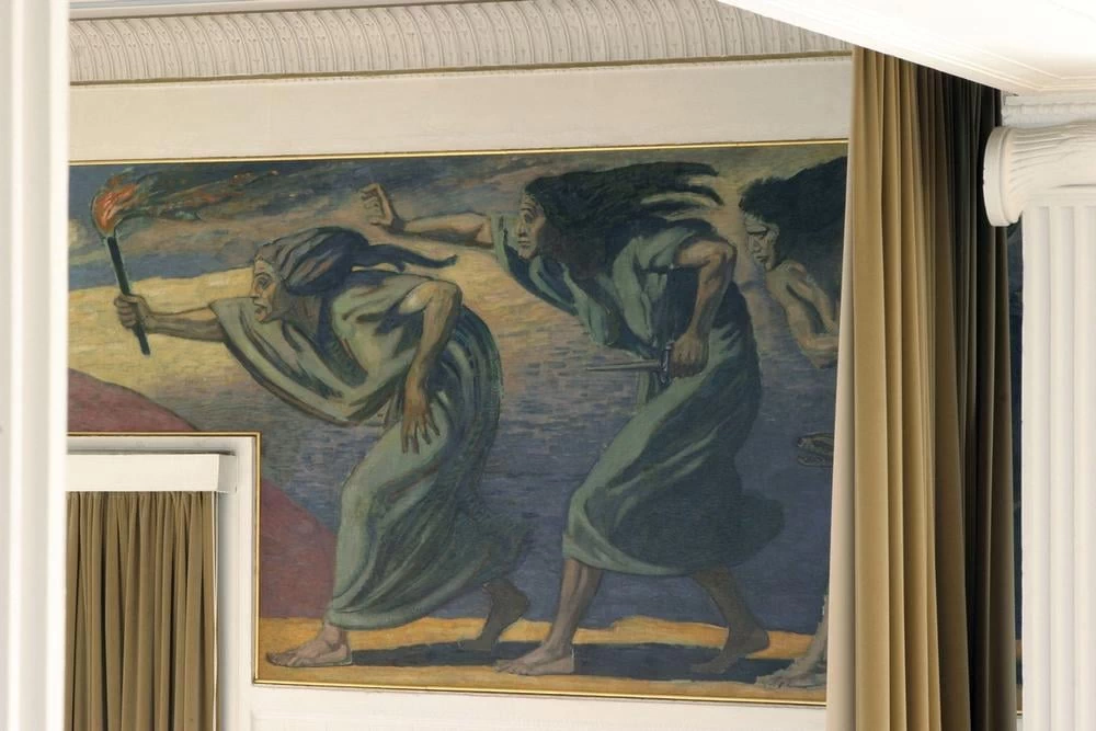 Weimar, Teatro Nazionale, Erinyen , 1908